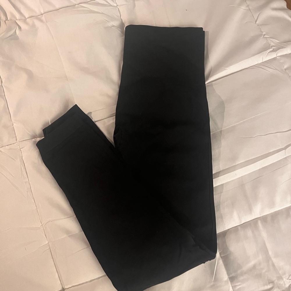 Spanx sculpting leggings in black